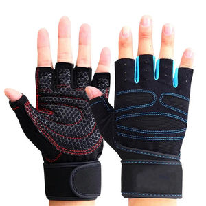OEM Custom Unisex Gym <b>Gloves</b> Latest Design for Adults Solid Color <b>Fitness</b> <b>Gloves</b> Made of Leather for Weightlifting Sports - Product Image 1