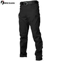 Pantalon cargo décontracté en coton léger à taille mi-haute avec braguette boutonnée, coupe droite, ajustement régulier pour homme, séchage rapide, qualité supérieure, vente en gros, personnalisable