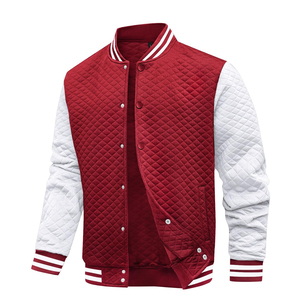 Veste universitaire Letterman de baseball à logo personnalisé pour hommes Fabricants de vêtements Veste d'hiver de baseball personnalisée Veste Letterman personnalisée - Product Image 1