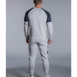 ออกแบบชุดวอร์มของคุณเองขายส่งโลโก้ที่กําหนดเองผู้ชายวอร์ม / บุรุษ Sweatsuit พร้อมชุดวอร์มเสื้อกันหนาวหมวก - Product Image 3