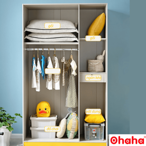 OHAHA Modern Children's <b>Wardrobe</b> - TAK006 - Product Image 3