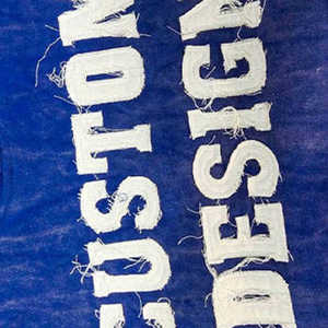 Ropa de calle con logotipo personalizado, traje de chándal acampanado con lavado ácido y bordado desgastado, chándal con parche de chenilla, chándales de calle - Product Image 4