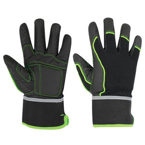 Gants de mécanicien en cuir synthétique de haute qualité, antidérapants, respirants, à séchage rapide, durables, tailles personnalisables, best-sellers - Product Image 1