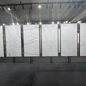 Azulejos de porcelana con acabado de madera rústico moderno, azulejos brillantes de 8-10mm de espesor con más de 5 años de garantía para salas de estar, diseño de apartamentos - Product Image 1