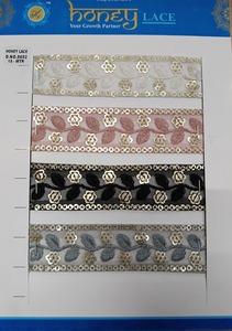 Encaje de tul bordado Floral colorido de alta calidad para moda encaje Floral bordado colorido personalizado para vestidos de novia - Product Image 5