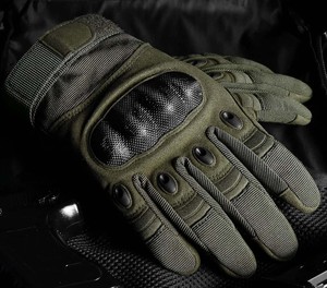 Guantes tácticos para hombre con protección de nudillos para entrenamiento táctico al aire libre en diseño personalizado guantes tácticos de dedo completo - Product Image 6