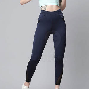 Mallas personalizadas de cintura alta para mujer, pantalones de patrón sólido sin costuras para yoga, gimnasio, entrenamiento o uso diario - Product Image 3