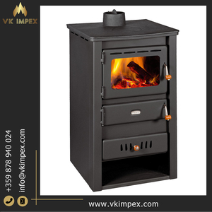 Diseño moderno Estufa de chimeneas de leña de acero de alta calidad y eficiencia energética Independiente Fabricante de origen de Bulgaria - Product Image 2
