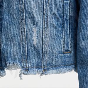 Meilleures nouvelles tendances en matière de vestes en jean pour hommes, taille plus, design personnalisé, imprimées, hiver, devant élégant, respirantes, vente en gros - Product Image 5