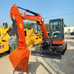 Excavadora de cadenas mini Hitachi 50U ZX50u de 5 toneladas, superventas a bajo precio, 2023, con bomba Yuchai Kawasaki, <span class=keywords><strong>Poclain</strong></span>, 90% nueva, fabricada en Japón. - Product Image 3