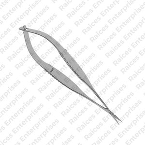 Instrumento médico oftálmico hecho a medida, tijeras Vannas de capsulotomía, tijeras Vannas de acero inoxidable alemanas más vendidas - Product Image 2