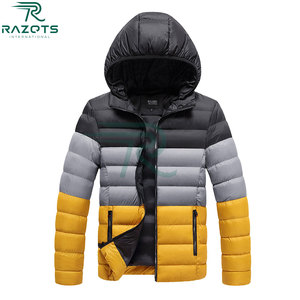 Chaqueta de Safari con cuello levantado para exteriores para hombre, cortavientos impermeable transpirable fino de primavera, cierre de cremallera con logotipo personalizado informal - Product Image 5