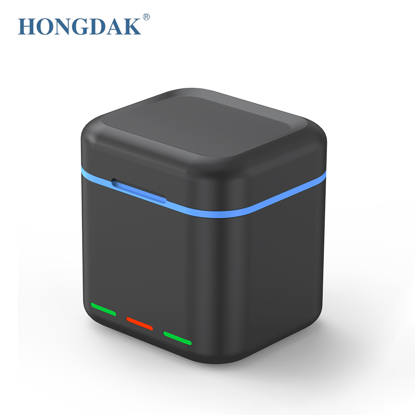Hongdak Professional Action Camera 3 Slot Battery Charger for Gopro Hero 9 10 11 12 Type C Fast Quick Charge Battery Charger
