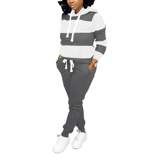 Two Piece Outfits for <b>Women</b> Jogging Suits Casual Sweat Suits <b>Jogger</b> Tracksuits Long Sleeve Hoodie Matching Sets Casual Wear Sets - Product Image 3