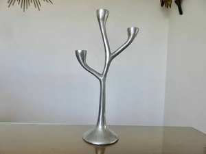 Candelabro de 3 Brazos para Decoración del Hogar, para Navidad, Bodas, Cumpleaños, Pascua y San Valentín, Portavelas de Mesa - Product Image 4