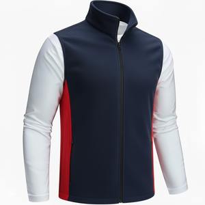 Chaleco de Forro Polar Cálido y Transpirable Reversible para Hombre, Informal, para Otoño, con Cierre, Ligero, con Bolsillos, para Senderismo y Golf - Product Image 2