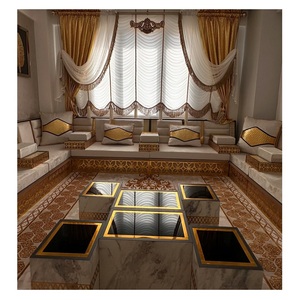 Asientos Orientales para el Suelo, Sofá Étnico, Sofá Árabe Majlis, Sofá Estilo Otomano, Conjunto Árabe Jalsa, Asientos Orientales de Lujo para el Suelo - Product Image 1