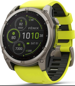 Reloj Inteligente Fenix 8 de 51 mm, Sellado de Fábrica, Solar, Zafiro, Titanio, GPS, Resistente al Agua, Compatible con iOS - Product Image 1