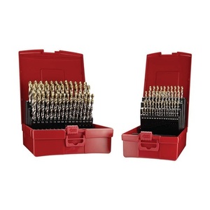 ชุดดอกสว่าน A095 DIN 338 TypN HSS 1-10 มม. X 0.1 มม. แบบขั้นบันไดเกลียว - Product Image 1