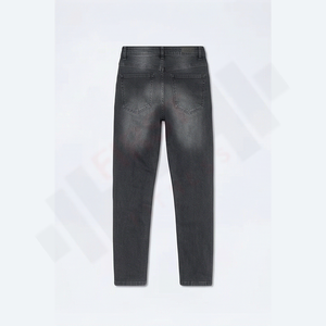 Pantalones Vaqueros de Hombre 100% Algodón de Alta Calidad a Precio Económico, Lavables, con Botones, Diseño Personalizado de Primavera, Talla OEM, Pantalones de Mezclilla Lavados - Product Image 2