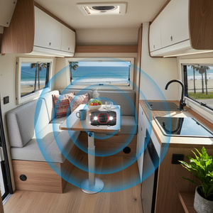 Xe Mart Repeller siêu âm rodent thấm thiết bị với Led đèn pin cho động cơ bay nhà để xe bảo vệ xe Mart Repeller - Product Image 3