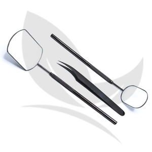 Meilleure vente en gros d'usine OEM Outils d'extension de cils avec miroir arc-en-ciel Pince à cils de qualité supérieure pour artistes cils - Product Image 4