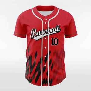 เสื้อเบสบอลระบายอากาศได้ดีใส่สบายชุดกีฬาที่ดีที่สุดผลิตในปากีสถาน - Product Image 1