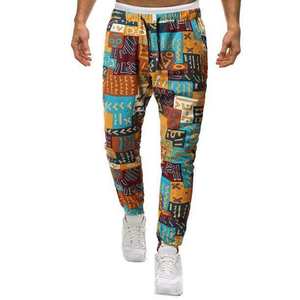 Pantalones Deportivos de Verano para Hombre, Sublimados, para Correr, Gimnasio, Estilo Jogger, Lavados - Product Image 1
