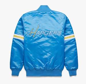Custom Starter Baseball Chargers Cowboys Bomber Chaquetas para hombres Hombres Baseball Satin Sports Team Satin College Jacket - Product Image 2