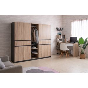 1190*495*1800 Wooden <b>Armoire</b> Custom Wardrobe - Product Image 5