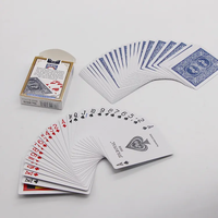Jeu de cartes de poker Spider Solitaire 54 Deck Standard avec impression de logo personnalisé et personnalisé en boîte de 12 cartes à jouer en papier