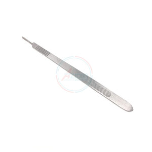 Poignée de scalpel d'acier inoxydable d'instruments chirurgicaux manuels approuvés de la CE fabriquée au Pakistan - Product Image 6