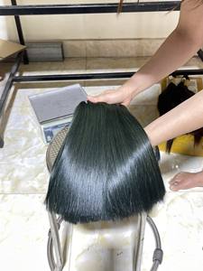 ผมแท้เกรด 12A คุณภาพสูงแบบดับเบิ้ลดรอน  จัดเรียงเกล็ดผม  แบบเป็นมัด  สำหรับขายส่ง  ผู้จำหน่ายต่อผมแท้ - Product Image 2