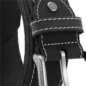 Ceinture en cuir de vachette véritable décontractée de qualité supérieure avec alliage pour boucle Ceinture en cuir de vachette de haute qualité - Product Image 2