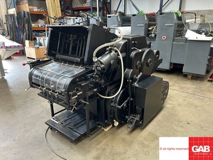 Máquina troqueladora de cilindros Heidelberg KSBA original en venta - Tamaño 460 x 585 mm - Product Image 3