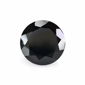Black Onyx Ronde Facet 6Mm, 8Mm, 10Mm, 12Mm, 14Mm, 15Mm, 16Mm, Natuurlijke Onyx Edelsteen Cirkel Cut Voor Sieraden Maken