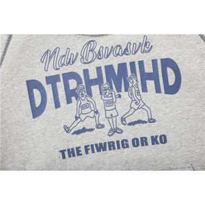 Conjunto de Sudadera con Capucha y Pantalones Deportivos de Forro Polar 100% Algodón para Hombre, Ropa Deportiva de Calle, Personalizable - Product Image 4