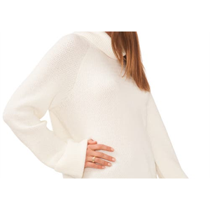 Set Maglione da Donna Vince Camuto, Taglia Piccola, Tunica in Maglia con Collo a Cappuccio in Bianco Antico - Product Image 2