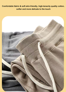 Joggers en molleton anti-boulochage de haute qualité pour hommes – Pantalon de survêtement décontracté et tendance pour le sport et le streetwear – Coupe ample en polyester/coton – Idéal pour l'été - Product Image 6