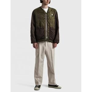 แจ็กเก็ตทรงพองสำหรับผู้ชายเสื้อแจ็คเก็ตผ้าแคนวาสสีตัดกันสำหรับฤดูหนาว - Product Image 1