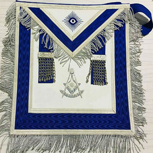 Royal Arch Chapter Masonic Delantal Estilo clásico Bordado a mano - Product Image 3