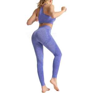 Ensemble d'entraînement pour femmes à bas prix Legging taille haute soutien-gorge de sport confortable ensembles de yoga pour femmes de haute qualité - Product Image 3