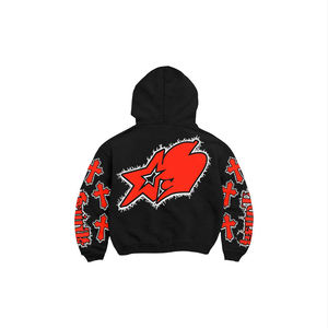 Ensemble de survêtement gris contrastant pour homme 2026 : sweat à capuche et pantalon de jogging baggy, personnalisable par le fabricant de vêtements - Product Image 5