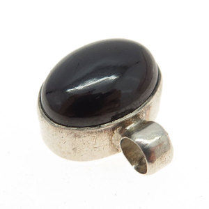 Pendentif en onyx noir vintage bohème en gros, charme coussin pour fête, style bohème, pendentif fin - Product Image 2