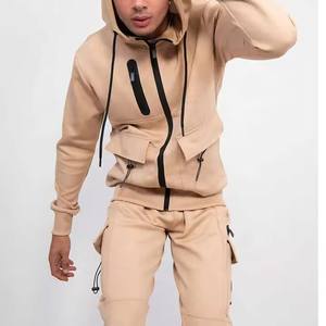 Chándal de invierno de secado rápido de diseño personalizado para hombre, conjuntos ecológicos transpirables a prueba de viento, ajuste cómodo, servicio OEM disponible - Product Image 1