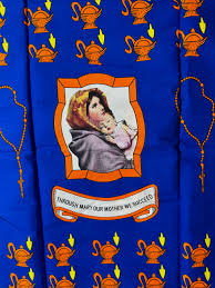 Tela de cera personalizada exclusiva de Nigeria, vestidos de novia a medida, ropa para eventos, decoración audaz para el hogar, diseños elegantes únicos de calidad Premium - Product Image 3