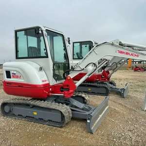 TB235-2 de Takeuchi mini-pelle 3.5ton poids de fonctionnement composants de base du moteur Cummins y compris l'excavatrice sur chenilles de pompe à moteur - Product Image 3