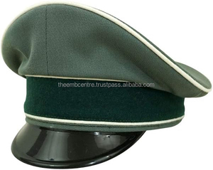 หมวกกะลาสีแบบกำหนดเอง ปักลายทองที่ปีกหมวก หมวกกะลาสีแบบกำหนดเองจากปากีสถาน - Product Image 3