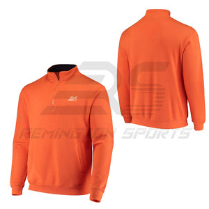 Respirant demi fermeture éclair veste Fitness hommes en gros hommes manches longues demi fermeture éclair veste | Top qualité demi fermeture éclair veste - Product Image 6