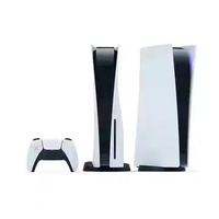 Console de Jeu Pro TV 1 To avec Manette Sans Fil DualSense, Lecteur Blu-ray, Multijoueur, Téléchargement en Réseau, Carte TF 256 Go, Compatibilité PS2 US/EU